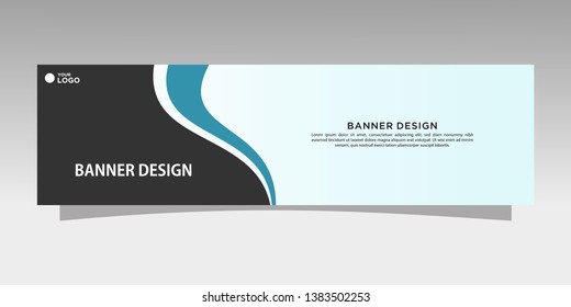 Modern banner design. abstract template design vector