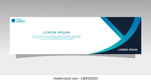 Modern banner design. abstract template design vector