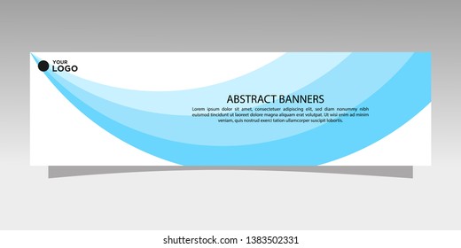 Modern banner design. abstract template design vector