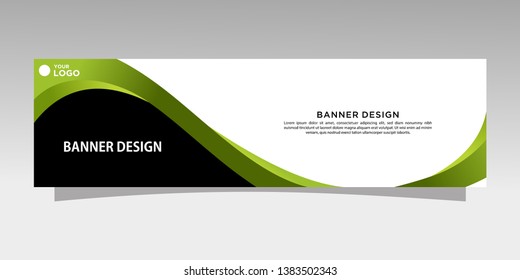 Modern banner design. abstract template design vector