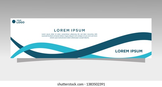 Modern banner design. abstract template design vector