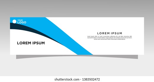 Modern banner design. abstract template design vector