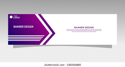 Modern banner design. abstract template design vector