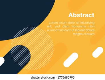 Modern banner design, Abstract banner template design.