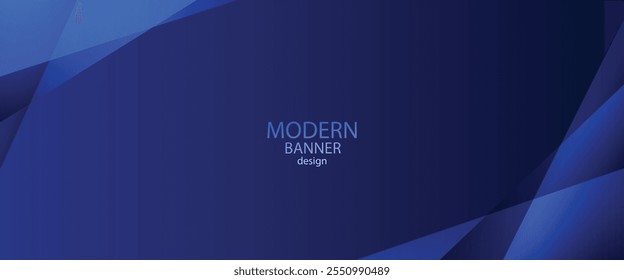 Modern banner design. Blue futuristic background design . Modern Graphic Template banner for social backdrop, social media, webinar, voucher, certificate, etc 