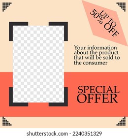 Modern banner design. Can be used for banner, cover and header. Suitable for social media posting and online advertising.