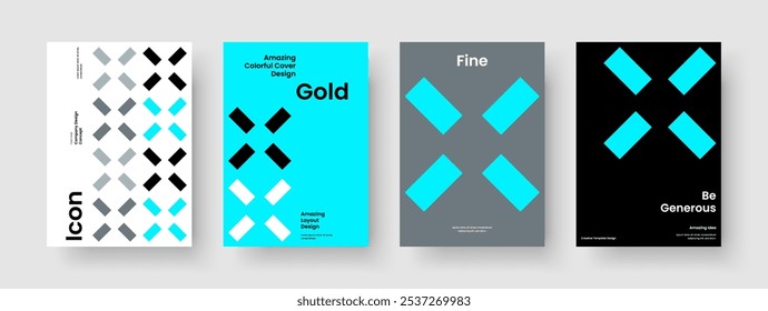 Design moderno de banner. Layout De Relatório Geométrico. Modelo De Plano De Fundo Isolado. Capa de Livro. Apresentação de negócios. Brochura. Cartaz. Panfleto. Notebook. Diário. Catálogo. Carteira. Boletim informativo. Panfleto