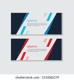 Modern Banner Design Illustration . Abstract Banner Background Design Vector Template, 