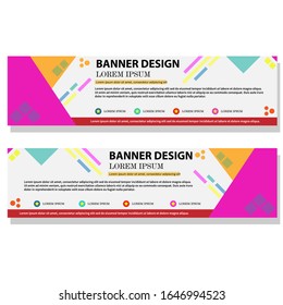 Modern Banner Design. Banner Template. Banner sets.