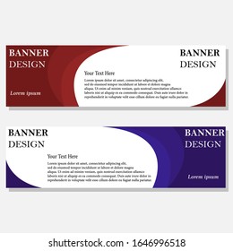 Modern Banner Design. Banner Template. Banner sets.
