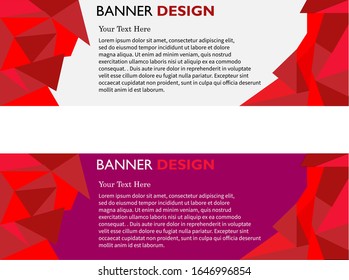 Modern Banner Design. Banner Template. Banner sets.
