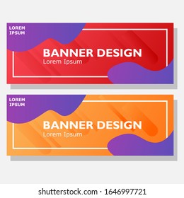 Modern Banner Design. Banner Template. Banner sets.