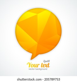 Modern banner Design template for text on white