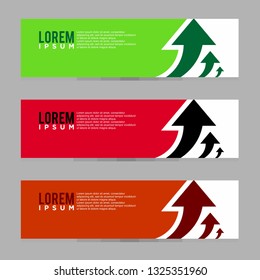 Modern Banner Design Template. Vector Illustration. Eps 08.