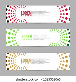 Modern Banner Design Template. Vector Illustration. Eps 08.