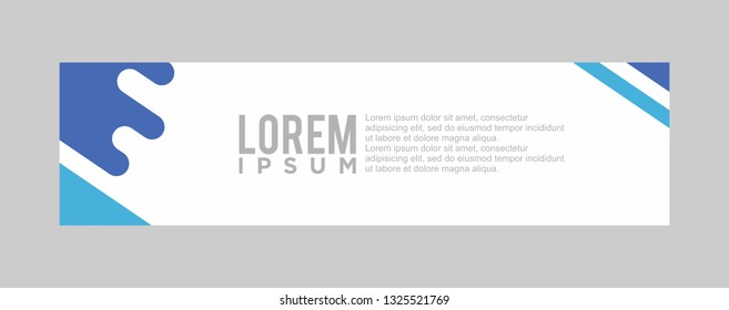 Modern Banner Design Template. Vector Illustration. Eps 08.