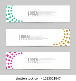 Modern Banner Design Template. Vector Illustration. Eps 08.
