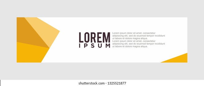 Modern Banner Design Template. Vector Illustration. Eps 08.