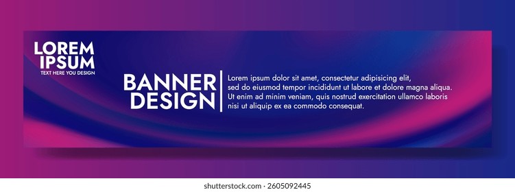 Modern banner design with a twilight magic background. 