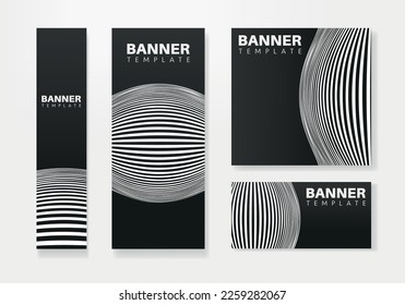 Modern banner design web template Set, web banner. Background for website design, Social Media Cover ads banner, flyer, invitation card