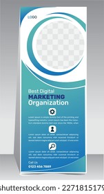 Modern banner design web template, Horizontal header web banner. blue cover header background, creative abstract shape for exhibition

