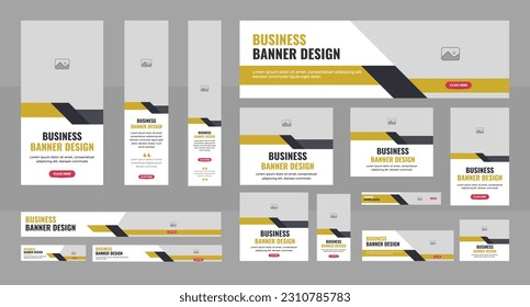 Modern banner design web template Set, Horizontal header web banner. Modern Gradient Blue cover header background for website design, Social Media Cover ads banner desaign, flyer, invitation card