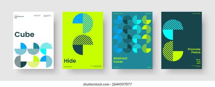 Modern Banner Layout. Abstract Report Template. Geometric Background Design. Poster. Brochure. Book Cover. Flyer. Business Presentation. Catalog. Handbill. Notebook. Pamphlet. Advertising