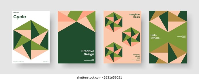Layout de banner moderno. Projeto Geométrico da Capa do Livro. Modelo de relatório abstrato. Brochura. Histórico. Panfleto. Apresentação de negócios. Cartaz. Panfleto. Revista. Identidade da marca. Catálogo. Portfólio