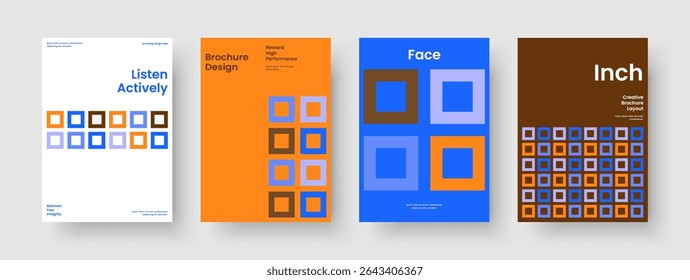 Modern Banner Layout. Geometric Poster Template. Isolated Background Design. Business Presentation. Flyer. Report. Book Cover. Brochure. Advertising. Handbill. Journal. Leaflet. Magazine. Portfolio