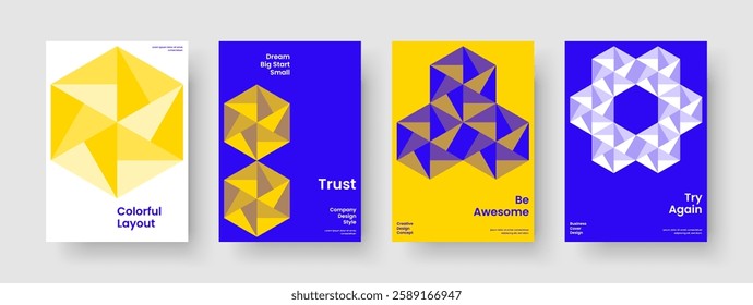 Modern Banner Layout. Geometric Report Design. Abstract Business Presentation Template. Book Cover. Background. Brochure. Flyer. Poster. Advertising. Catalog. Pamphlet. Magazine. Journal. Leaflet