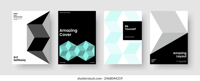 Modern Banner Layout. Isolated Background Template. Geometric Report Design. Book Cover. Poster. Business Presentation. Brochure. Flyer. Notebook. Newsletter. Magazine. Advertising. Leaflet