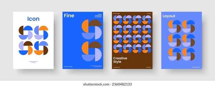 Modern Banner Layout. Isolated Report Template. Geometric Poster Design. Flyer. Background. Business Presentation. Brochure. Book Cover. Catalog. Notebook. Portfolio. Advertising. Newsletter