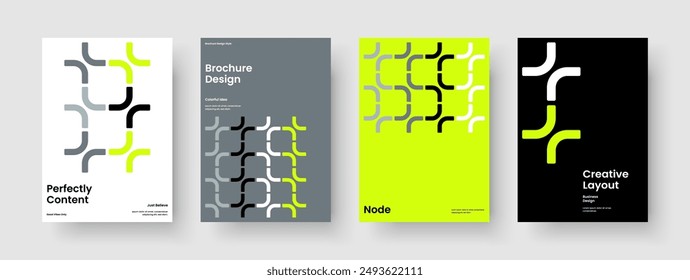 Diseño de Anuncio moderno. Plantilla de informe aislada. Diseño Geométrico de Presentación de Negocios. Antecedentes. Volante. Folleto. Cartel. Portada del libro. Diario. Publicidad. Catálogo. Cuaderno. Prospecto. Boletín