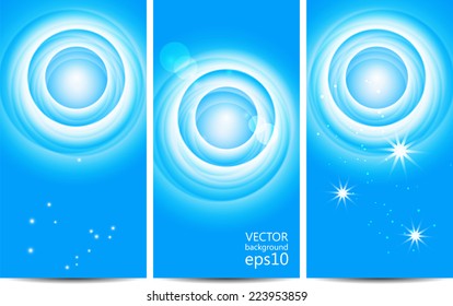 Modern banner set vector