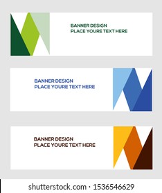 modern banner template, abstract background, vector, card, 