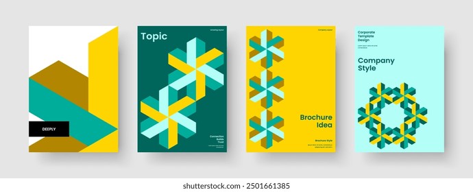 Moderne Banner-Vorlage. Abstraktes Berichtslayout. Isoliertes Business Presentation Design. Flyer. Buchumschlag. Poster. Broschüre. Hintergrund. Handzettel Katalog. Markenidentität. Newsletter. Notebook