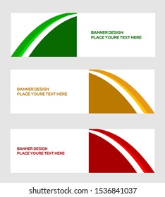 modern banner template, background abstract vector,