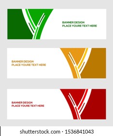 modern banner template, background abstract vector,