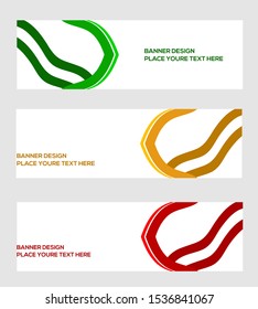 modern banner template, background abstract vector,