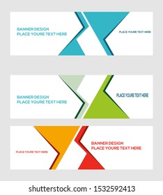 Modern Banner template design creative with abstract background. Card, decorative.