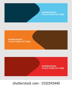 Modern Banner template design creative with abstract background. Card, decorative.