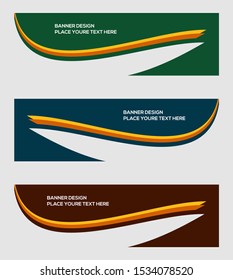 modern banner template, design creative with abstract background card decorative
