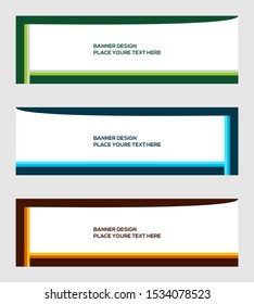 modern banner template, design creative with abstract background card decorative