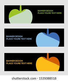 modern banner template design creative with abstract background card, decorative, trends.