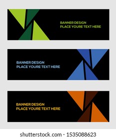 modern banner template design creative with abstract background card, decorative, trends.