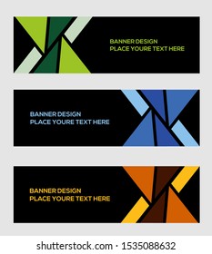modern banner template design creative with abstract background card, decorative, trends.
