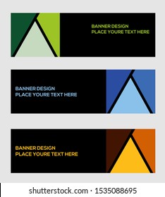 modern banner template design creative with abstract background card, decorative, trends.