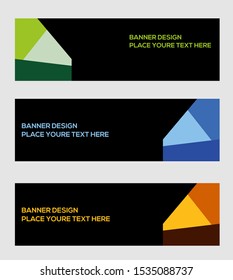 modern banner template design creative with abstract background card, decorative, trends.
