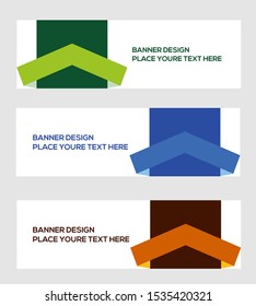 modern Banner, template design creative with abstract background card decorative