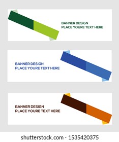 modern Banner, template design creative with abstract background card decorative